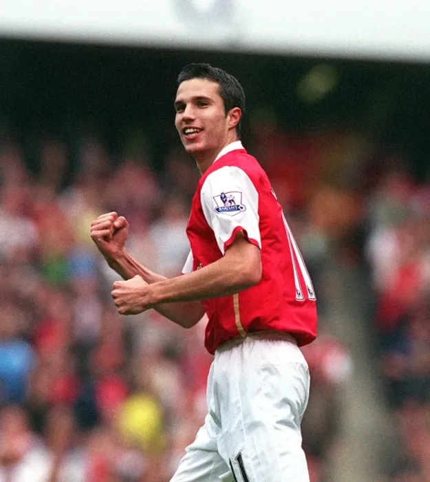 Framed Print : Robin van Persie's Epic Free-Kick: Arsenal's Dramatic 3-2 Comeback vs. Sunderland, Barclays Premier League, Emirates Stadium, 2007