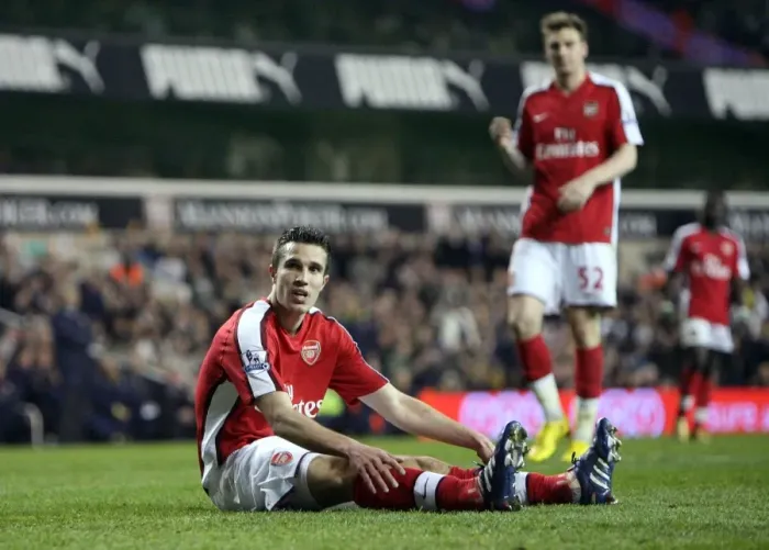 Framed Print : Robin van Persie's Epic Goal: Arsenal's Thrilling Victory over Tottenham Hotspur in the Barclays Premier League (April 14, 2010) Framed Print : Robin van Persie's Epic Goal: Arsenal's Thrilling Victory over Tottenham Hotspur in the Barclays Premier League (April 14, 2010)