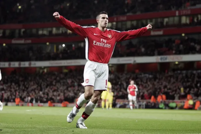 Framed Print : Robin van Persie's Euphoric Moment: Arsenal's Unforgettable 4th Goal vs. Cardiff City in FA Cup Framed Print : Robin van Persie's Euphoric Moment: Arsenal's Unforgettable 4th Goal vs. Cardiff City in FA Cup