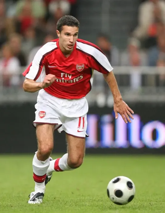 Framed Print : Robin van Persie's Game-Winning Performance: Arsenal's Triumph at Amsterdam Tournament 2008 (2:3 vs Ajax)