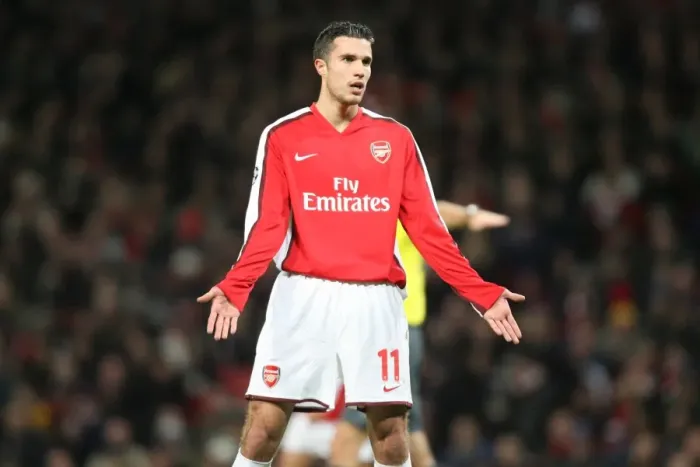 Framed Print : Robin van Persie's Goal: Arsenal's 1-0 Victory Over Dynamo Kyiv in the UEFA Champions League, Emirates Stadium, 2008 Framed Print : Robin van Persie's Goal: Arsenal's 1-0 Victory Over Dynamo Kyiv in the UEFA Champions League, Emirates Stadium, 2008