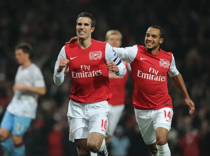 Framed Print : Robin van Persie's Hat-Trick: Arsenal Crushes Aston Villa in FA Cup Framed Print : Robin van Persie's Hat-Trick: Arsenal Crushes Aston Villa in FA Cup