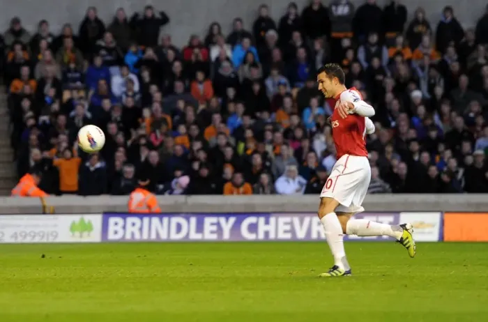 Framed Print : Robin van Persie's Penalty: Arsenal's Win at Wolverhampton Wanderers, 2012 Premier League Framed Print : Robin van Persie's Penalty: Arsenal's Win at Wolverhampton Wanderers, 2012 Premier League