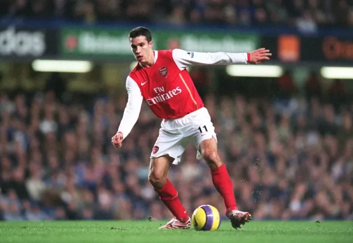 Framed Print : Robin van Persie's Stalemate at Stamford Bridge: Arsenal vs. Chelsea, FA Premiership, 10 / 12 / 06