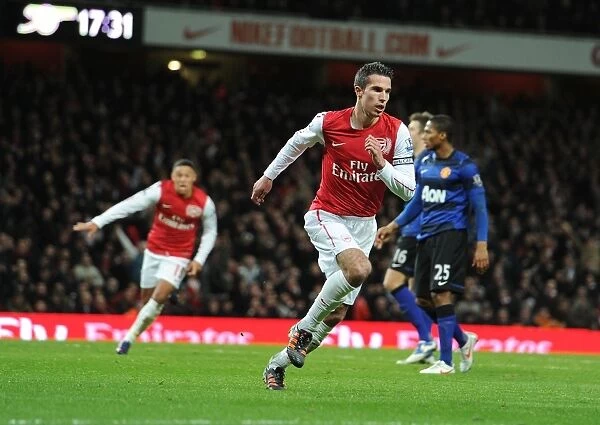 Robin van Persie's Thrilling Goal: Arsenal's Epic Victory Over Manchester United, Premier League 2011-12