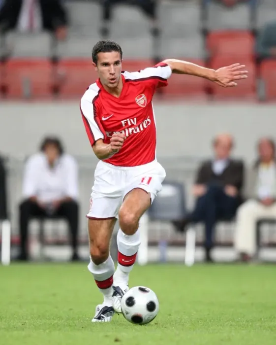 Framed Print : Robin van Persie's Thrilling Goals: Arsenal's Amsterdam Tournament Victory (2008) - Ajax 2:3 Arsenal