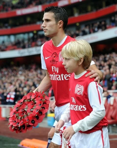 Robin van Persie's Triumph: Arsenal Crushes West Bromwich Albion 3-0 in Premier League, Remembrance Day Tribute at Emirates Stadium