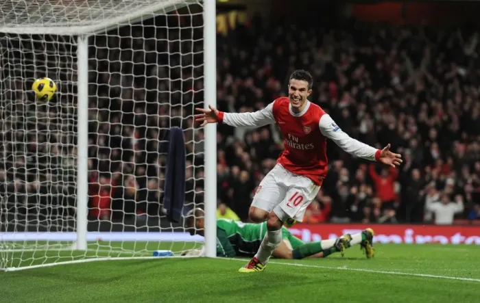 Framed Print : Robin van Persie's Triumph: Arsenal's 3rd Goal vs. Wigan Athletic in the Premier League Framed Print : Robin van Persie's Triumph: Arsenal's 3rd Goal vs. Wigan Athletic in the Premier League