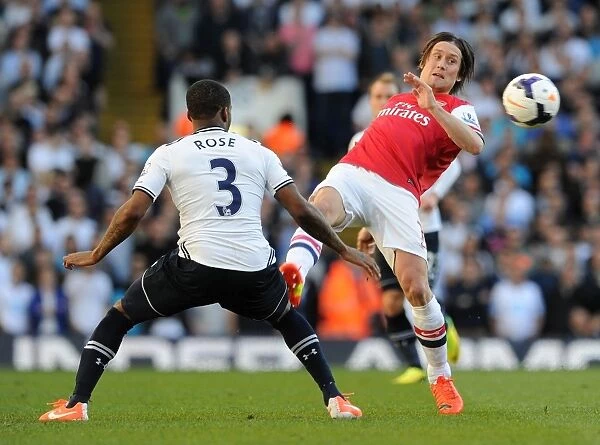 Rosicky Outmaneuvers Rose: A Battle in the Premier League Clash Between Arsenal and Tottenham