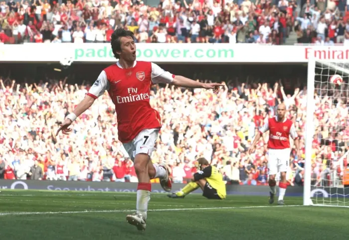 Framed Print : Rosicky's Debut Goal: Arsenal's 2-1 Win Over Bolton Wanderers, FA Premiership, 2007
