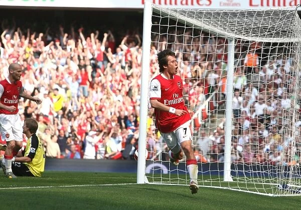 Rosicky's Historic Debut: Arsenal's Thrilling 2-1 Victory Over Bolton Wanderers
