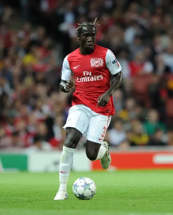 Framed Print : Sagna's Winning Goal: Arsenal 1-0 Udinese, UEFA Champions League Qualifier