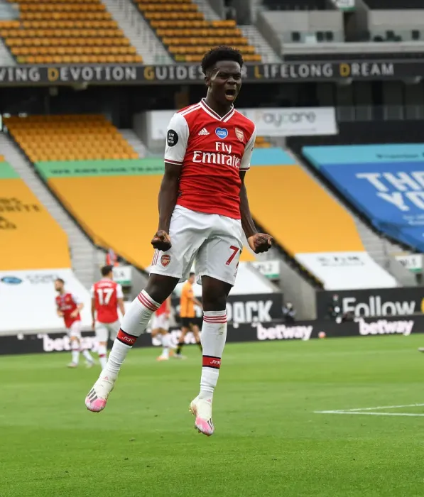 Framed Print : Saka Scores: Arsenal's Win at Wolverhampton Wanderers in 2019-20 Premier League Framed Print : Saka Scores: Arsenal's Win at Wolverhampton Wanderers in 2019-20 Premier League