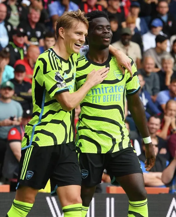 Framed Print : Saka Scores First Arsenal Goal: AFC Bournemouth 0-1 Arsenal, Premier League 2023-24 Framed Print : Saka Scores First Arsenal Goal: AFC Bournemouth 0-1 Arsenal, Premier League 2023-24
