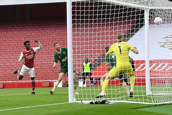 Saka Scores First: Arsenal vs Sheffield United, Premier League 2020-21