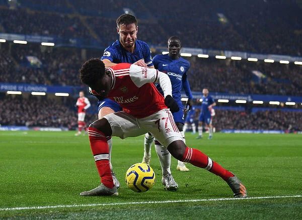 Saka vs. Azpilicueta: A Premier League Battle of Skills - Arsenal vs. Chelsea Showdown