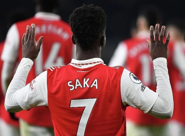Saka's Brace: Arsenal's Premier League Victory Over Manchester United (2022-23)