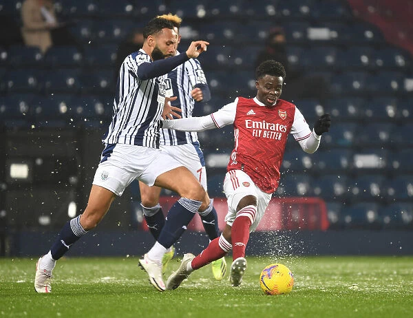 Saka's Game-Winning Goal: Arsenal's Triumph over West Bromwich Albion (2020-21)