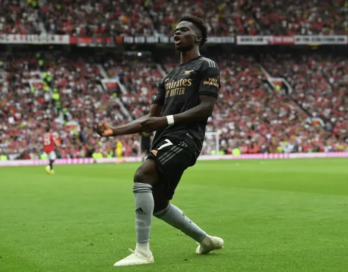 Framed Print : Saka's Stunner: Arsenal's Thrilling 1-0 Victory Over Manchester United in the 2022-23 Premier League Framed Print : Saka's Stunner: Arsenal's Thrilling 1-0 Victory Over Manchester United in the 2022-23 Premier League