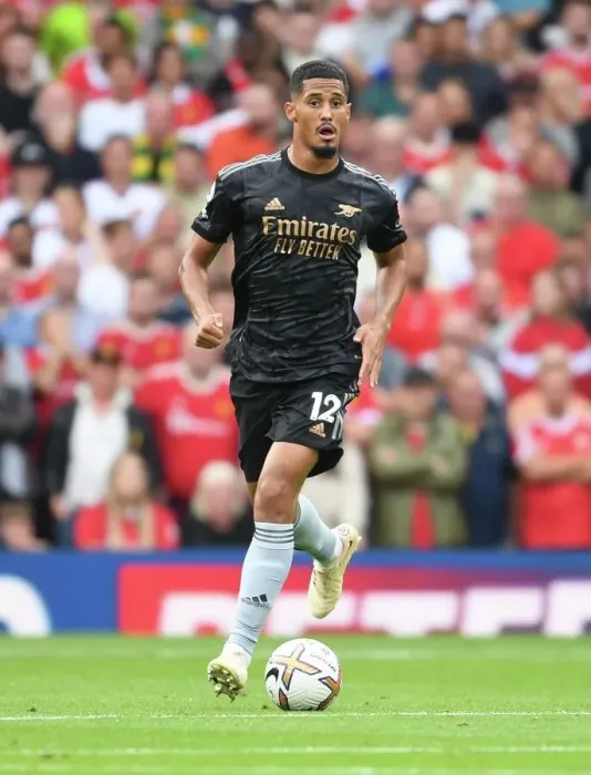 Framed Print : Saliba's Premier League Debut: Arsenal vs Manchester United (2022-23) Framed Print : Saliba's Premier League Debut: Arsenal vs Manchester United (2022-23)