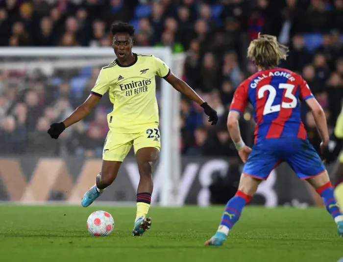 Framed Print : Sambi vs. Gallagher: A Premier League Battle at Selhurst Park Framed Print : Sambi vs. Gallagher: A Premier League Battle at Selhurst Park