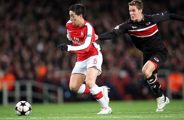 Sami Nasri's Stunning Goal: Arsenal Crushes AZ Alkmaar 4-1 in Champions League