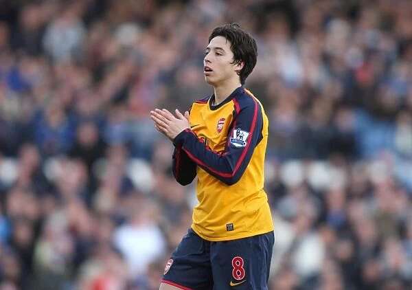Samir Nasri in Action: Arsenal vs. Cardiff City, FA Cup 4th Round, 2009