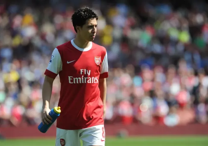 Framed Print : Samir Nasri (Arsenal). Arsenal 1: 0 Manchester United. Barclays Premier League Framed Print : Samir Nasri (Arsenal). Arsenal 1: 0 Manchester United. Barclays Premier League