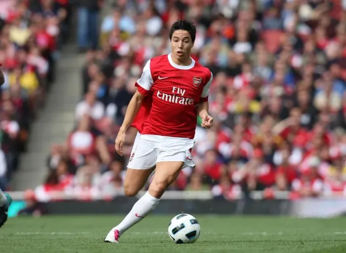 Framed Print : Samir Nasri (Arsenal). Arsenal 2: 3 West Bromwich Albion, Barclays Premier League Framed Print : Samir Nasri (Arsenal). Arsenal 2: 3 West Bromwich Albion, Barclays Premier League