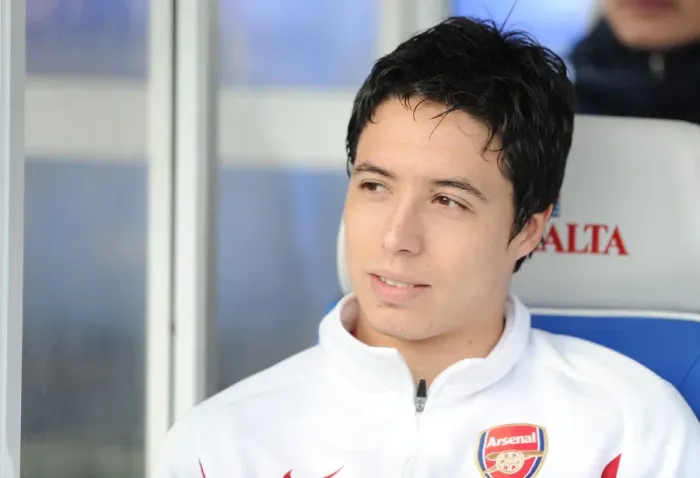Framed Print : Samir Nasri (Arsenal). Birmingham City 1: 1 Arsenal, Barclays Premier League Framed Print : Samir Nasri (Arsenal). Birmingham City 1: 1 Arsenal, Barclays Premier League