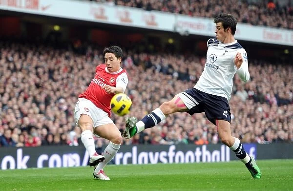 Samir Nasri (Arsenal) Gareth Bale (Tottenham). Arsenal 2: 3 Tottenham Hotspur