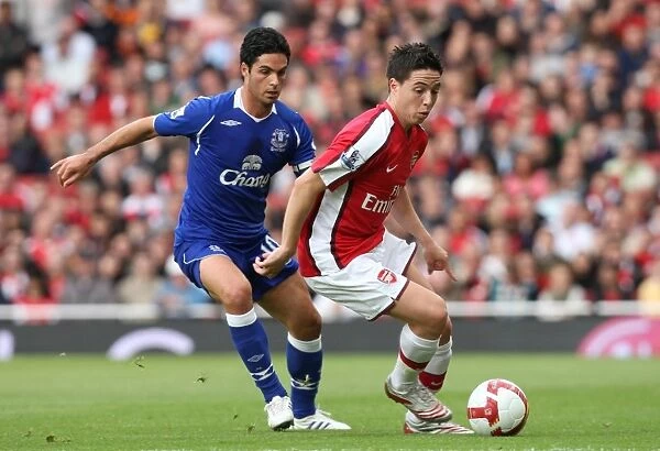 Samir Nasri (Arsenal) Mikel Arteta (Everton)