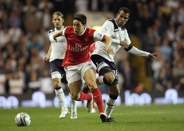 Samir Nasri (Arsenal) Sandro (Tottenham). Tottenham Hotspur 1:4 Arsenal (aet)