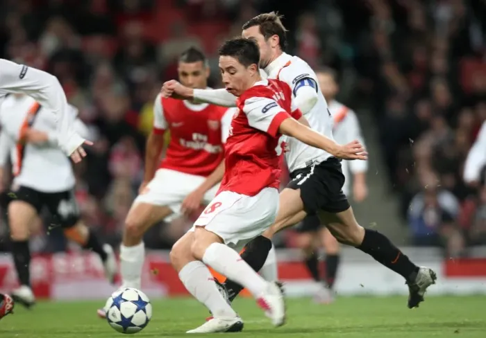 Framed Print : Samir Nasri Scores Arsenal's Second Goal: Arsenal 5-1 Shaktar Donetsk, UEFA Champions League, Group H, Emirates Stadium, 19 / 10 / 10 Framed Print : Samir Nasri Scores Arsenal's Second Goal: Arsenal 5-1 Shaktar Donetsk, UEFA Champions League, Group H, Emirates Stadium, 19 / 10 / 10