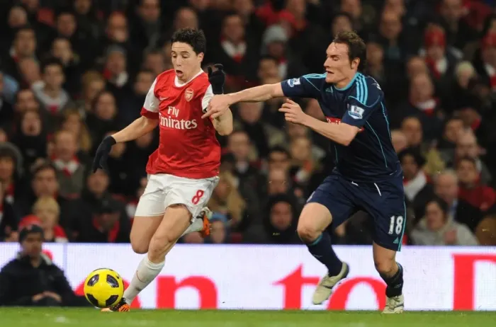 Framed Print : Samir Nasri Scores the Winner: Arsenal 1-0 Stoke City, Premier League 2011 Framed Print : Samir Nasri Scores the Winner: Arsenal 1-0 Stoke City, Premier League 2011