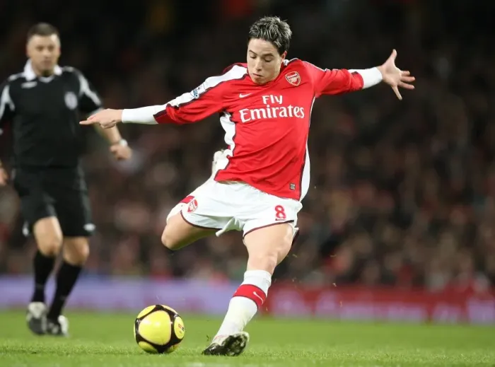 Framed Print : Samir Nasri's Brilliant Performance: Arsenal's 4-0 FA Cup Victory over Cardiff City