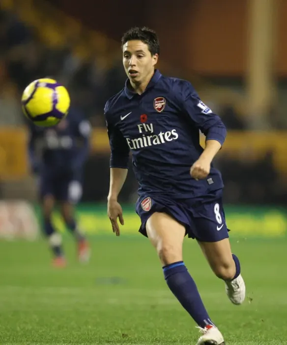Framed Print : Samir Nasri's Stellar Performance: Arsenal Dominates Wolves 4-1 in Premier League Framed Print : Samir Nasri's Stellar Performance: Arsenal Dominates Wolves 4-1 in Premier League