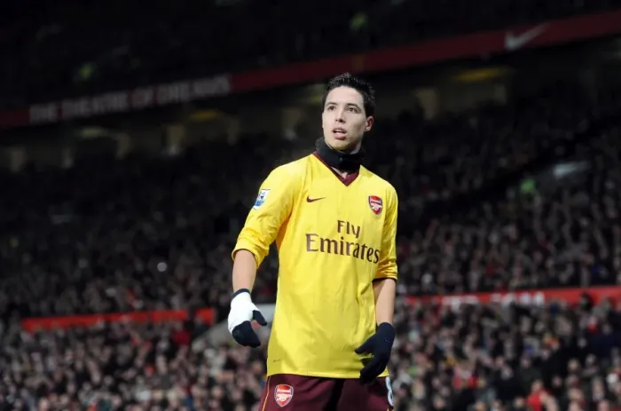 Framed Print : Samir Nasri's Winning Goal: Manchester United 1-0 Arsenal, Barclays Premier League (2010-11) Framed Print : Samir Nasri's Winning Goal: Manchester United 1-0 Arsenal, Barclays Premier League (2010-11)