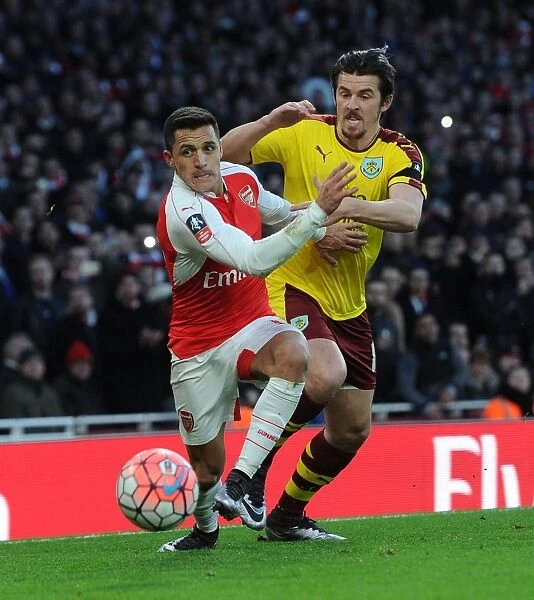 Sanchez vs. Barton: A FA Cup Battle at the Emirates