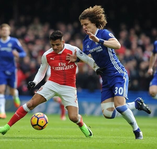 Sanchez vs. Luiz: A Premier League Showdown at Stamford Bridge
