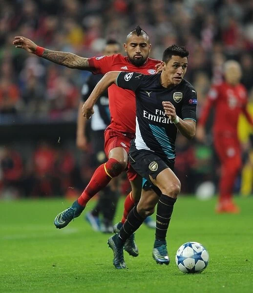 Sanchez vs. Vidal: A Champions League Showdown - Arsenal's Star Forward Clashes with Bayern's Midfield Maestro