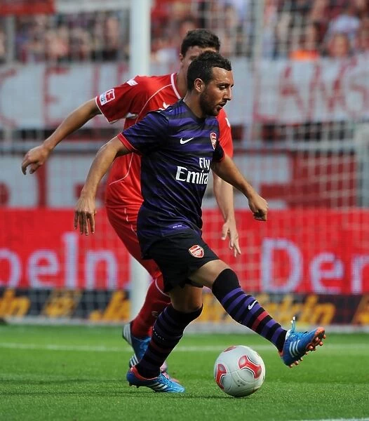 Santi Cazorla in Action: Arsenal vs. FC Cologne Pre-Season Friendly, 2012