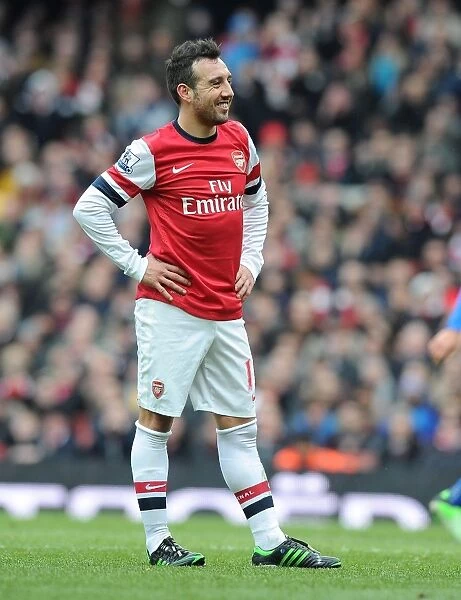 Santi Cazorla in Action: Arsenal vs. Reading, Premier League 2012-13