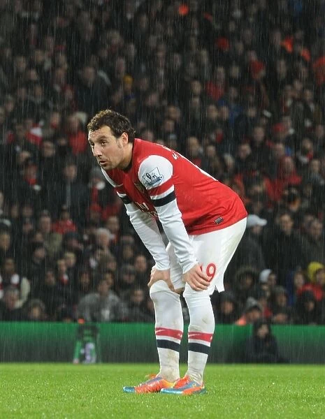 Santi Cazorla in Action: Arsenal vs. Cardiff City, Premier League 2013-14
