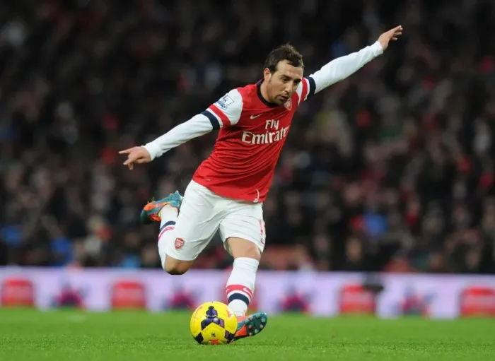 Framed Print : Santi Cazorla in Action: Arsenal vs. Cardiff City, Premier League 2013-14 Framed Print : Santi Cazorla in Action: Arsenal vs. Cardiff City, Premier League 2013-14