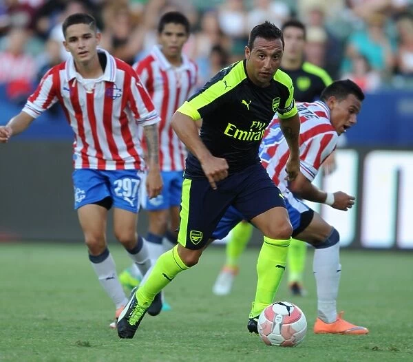 Santi Cazorla in Action: Arsenal vs CD Guadalajara, Pre-Season Friendly, 2016-17