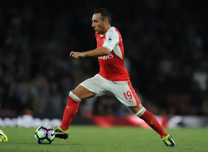Framed Print : Santi Cazorla in Action: Arsenal vs Chelsea, Premier League 2016-17 Framed Print : Santi Cazorla in Action: Arsenal vs Chelsea, Premier League 2016-17