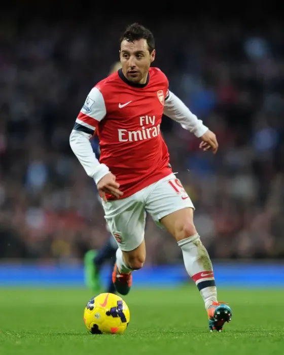 Framed Print : Santi Cazorla in Action: Arsenal vs Fulham, Premier League 2013-14 Framed Print : Santi Cazorla in Action: Arsenal vs Fulham, Premier League 2013-14