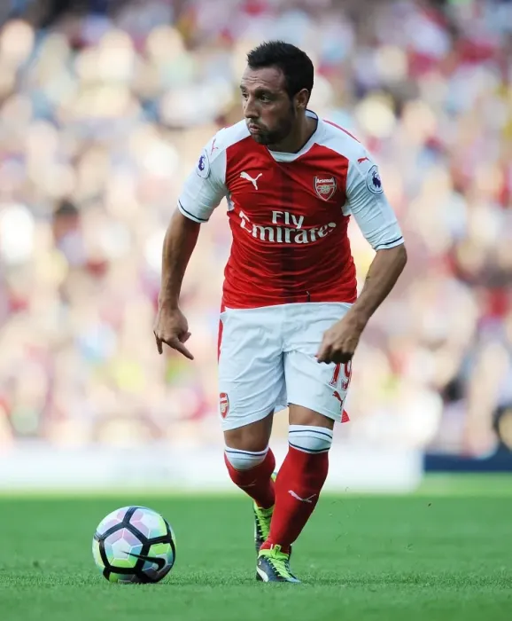 Framed Print : Santi Cazorla in Action: Arsenal vs Liverpool (2016-17), Emirates Stadium Framed Print : Santi Cazorla in Action: Arsenal vs Liverpool (2016-17), Emirates Stadium