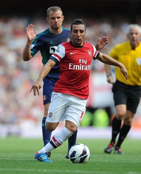 Santi Cazorla in Action: Arsenal vs Sunderland, Premier League 2012-13